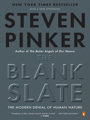 cover image of The Blank Slate